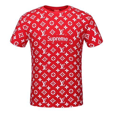 supreme t shirt louis vuitton fake|supreme Louis Vuitton tracksuit.